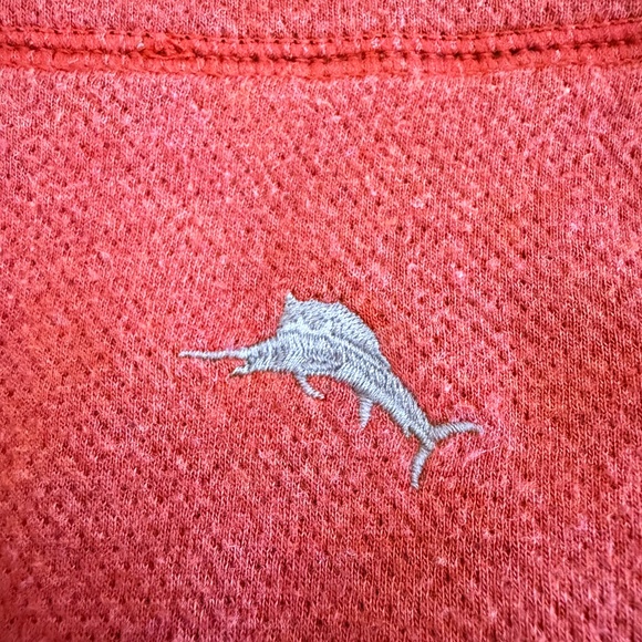 EUC Tommy Bahama Mens Reversible Sweater Rust and Grey Two Tone Size M - Picture 4 of 7